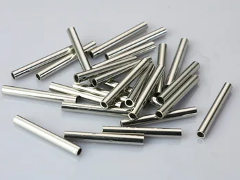 1/8 Tommer Messing Metal Rør fluebinding Materialer OS Rør -Passer til: 2,2 mm eller 1,8 mm Ydre Rør-50stk pr pakke