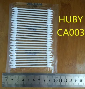 10 pakker (25pcs/Pakke) Ren Vatpind HUBY-340 series -CA003 Fint påpegede, dobbelt tip Fnugfri vatpind pinde knopper til rengøring