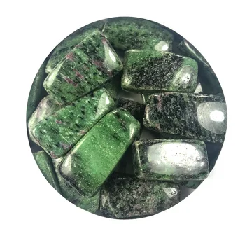 100G Naturlige Mineral Krystal Rubin og Smaragd Rå Sten, Grus Hjem Udsmykning DIY Energi Healing Håndværk