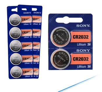 100pcs/masse SONY Original cr2032 knapcelle Batterier 3V Lithium Coin Batteri Til Ur Fjernbetjening Lommeregner cr2032