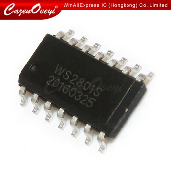 100pcs/masse WS2801SO WS2801S WS2801 IC;SMD Chip, led-driver-IC & til fuld farve RGB Strip pixel modul SOP-14 På Lager