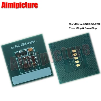 106R01304 Chip For Xerox WorkCentre 5222 5225 5230 tonerpatron Chip 30K bk kopimaskine chip 2pcs/masse