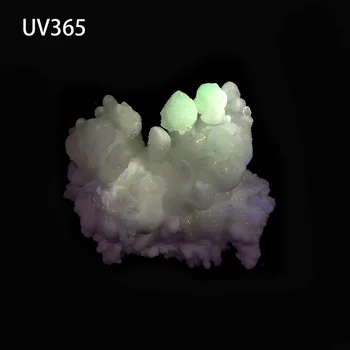 115g Naturlige Hydrozincite Mineral Krystal Prøven Hjem Dekoration Fra Datian Sanming Fujian-Provinsen, Kina A4-1