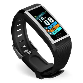 118 Plus Smart Ur Fitness Tracker Sove Overvåge Vejrudsigt Smart Armbånd Vandtæt Smartband med GPS