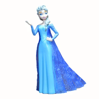 12-13cm Frosne Prinsesser Disney Legetøj Elsa Anna Askepot og Snehvide Rapunzel Action Figur Dukke Kids Fødselsdag PVC Modeller