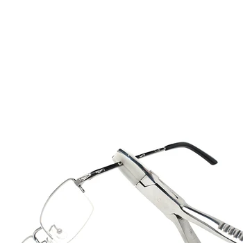1Pc Briller Optisk Reparation Tænger Rustfrit Stål Forhindre Skade Firkantet Hoved, Kæbe