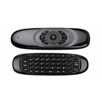 2,4 G Air Mouse Wireless Keyboard Fjernbetjening til Android TV Box Computer engelsk Version 6 Akser Gyroskop
