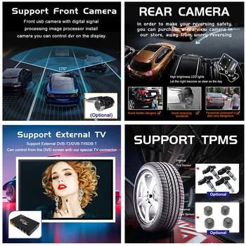 2 din IPS-skærm Android 10.0 Car Multimedia afspiller Til Hyundai H1 Grand Royale Jeg800 video audio stereo radio GPS navi leder uni
