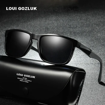 2018 Nye TR90 ramme Polariserede solbriller D square Solbriller til mænd og kvinder, Top Kvalitet UV400 sunglases gunes gozlugu baby