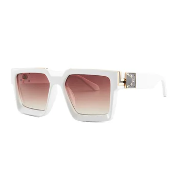 2020 Mode Design Mandlige Solbriller Square Stor Ramme Oversize Luksus Vintage-Mænd Høj Kvalitet INS Stil Briller