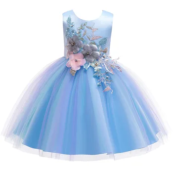 2020 Sommeren Buksetrold Piger Dress Børn, Prinsesse Kjole Til Piger Party Dress Jul Kostume Til Børn Tøj 3 4 5 6 7 År