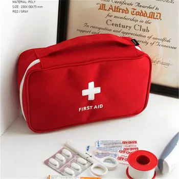 230x130x75mm Udendørs førstehjælp førstehjælp Kit Overlevelse taske Wrap Gear Jagt Rejser opbevaringspose medicin kit