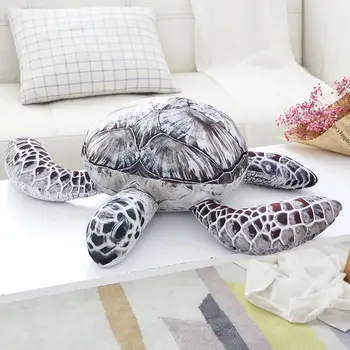25-70CM Simulering Dejlige havskildpadde Plys Legetøj Udstoppet Skildpadde Dyr Dukker Blød Pude Pude Home Decor Gave til Børn, Baby