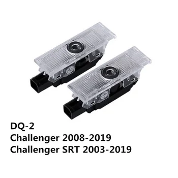 2stk Bil Styling Til Dodge RAM 1500 Rejse Kaliber Udfordrer Oplader Dodge Challenger-Logo LED Bil Lys Dekorativ Lampe