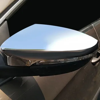 2stk Chrome Bil førerspejlets Trim Dække sidedør Ede Dækning for VW Passat B7 2010-CC 2008-2018 EOS Scirocco MK3 Je