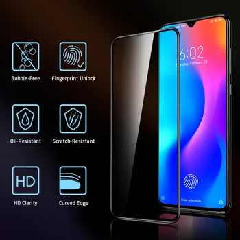 2stk/masse ESR Skærmen Prorector for Xiaomi mi 9 Hærdet Glas 3D Fuld Dækning Telefon Protector Film Beskyttende Glas til Xiaomi mi 9