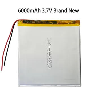 30100100 3,7 V 6000mAh Genopladeligt Li-Polymer Li-ion Batteri Til DEXP Ursus P380i 8EV Z280 8EV mini 3G-P380 8E mini