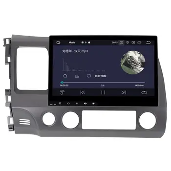 4+64 6 core Android 9.0 Bil Stereo Smart Multimedie DVD-Afspiller GPS til Honda CIVIC 2006-2011 Audio radio båndoptager head unit