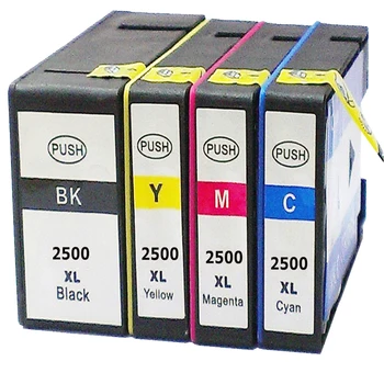4 Pack BGB-2500 XL Blækpatron Til Canon PGI2500 Maxify IB4050 MB5050 MB5350 Printer Til Europa