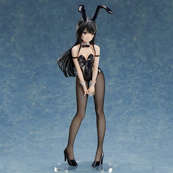 40CM Animationsfilm Rascal Drømmer Ikke om Bunny Girl Senpai Sakurajima Mai Sexet pige Anime PVC-Action Figurer, legetøj Anime tal gaver
