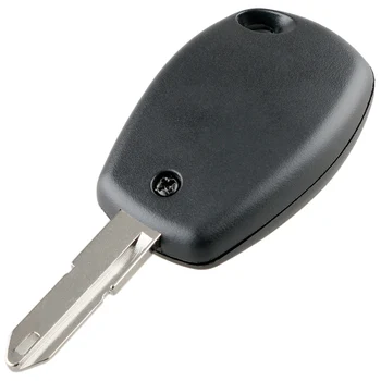 433Mhz 3 Knapper Universal Sort Keyless Entry Fjernbetjening Bil Key Fob med ID46 / 7946 Chip og NE73 Blade Passer til Renault