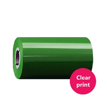 50 60 70 80 90 100 100 mm *300 m Blå Rød Grøn Farve Voks Farvebånd, termooverføringsbånd til Etiket Printer