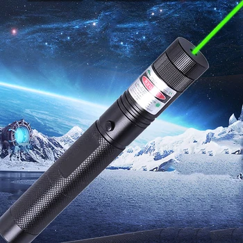 5mw 532nm Laser Pointer Pen High Power Lazer Pen Blænding Laser Udendørs Lommelygte Lazer Grøn Jagt lasersigte Enhed