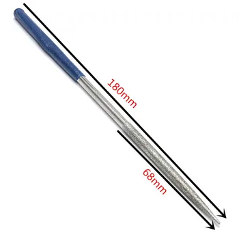 5pcs HT03 180 mm Keramisk Kniv Emery Rasp Diamant Filer Kniv Skærende Værktøjer For Indgivelse af Glas Keramisk Rock Carbide