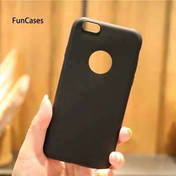 6 6S Candy TPU Mat Case Til Apple iphone 6 6S Tilfælde Silikone Gel Bløde Elegante bagcoveret Anti-fingeraftryk Til iPhone 6S