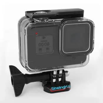 60M GoPro Hero 8 Kamera, Sort Undersøiske Vandtæt Beskyttende Boliger Tilfælde
