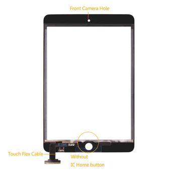 7.9 tommer Til iPad Mini-Skærmen, 1 iPad Mini 2 Touch Screen A1432 A1454 A1455 A1489 A1490 A149 Digitizer IC Kabel-Hjem-Knap