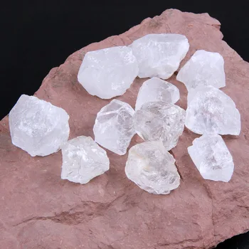 7 Stykker Naturlige Rå Sten Mineral Sten Metafysiske Reiki Healing Uregelmæssigt Formede Krystaller