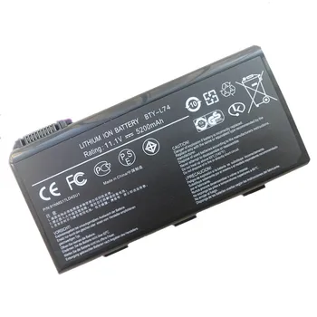 7XINbox 11.1 V 5200mAh BTY-L74 BTY-L75 MS-1682 Laptop Batteri Til MSI A5000 A6000 A6200 CR600 CR610 CR620 CR700 CX600 CX700