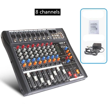 8/12-Kanal Lyd Mixer Digital Mikrofon Konsol bluetooth-Professionel EU-DJ, Karaoke KTV Fase Bluetooth Audio USB-Tuner, MP3