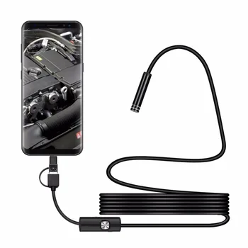 Android-inspektionskamera Type-C/USB 3-I-1 Til Telefonen PC Endoskop 1m 2m 3,5 m 5m Kabel-Inspektion Endoskoper Mini Kamera