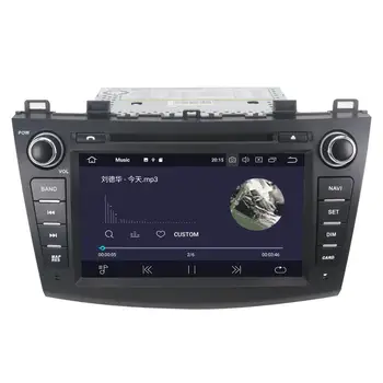 Android10.0 4G+64GB bil radio Bil DVD-CD-Afspiller Til Mazda 3 2009-2012-radio optager medieafspiller bil media player video player