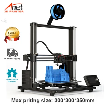 Anet A8 Plus A8 3D Printer DIY Kit Høj Præcision Metal Desktop DIY Impresora 3D TPU PLA Base På Marlin Open Source