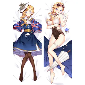 Anime Spil Azur Lane pudebetræk Azur Lane Dakimakura tilfælde Sexede piger 3D-Dobbelt-sidet Sengetøj Krammede Krop pudebetræk AL04A