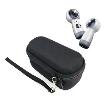 Anti-fald Portable Hard EVA etui Rejse opbevaringspose Beskyttende Dække Kassen til Samsung Gear 360 Kamera Tilbehør
