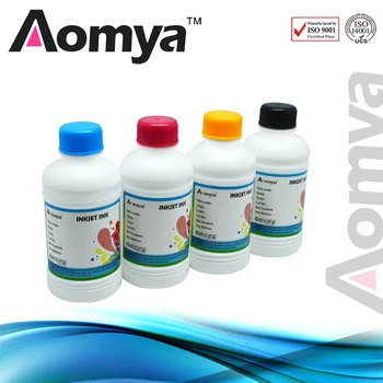 Aomya 4 Farver 250ml/flaske Sublimation Blæk Kompatibel for Epson Inkjet-Printer, Sort Cyan Magenta Gul