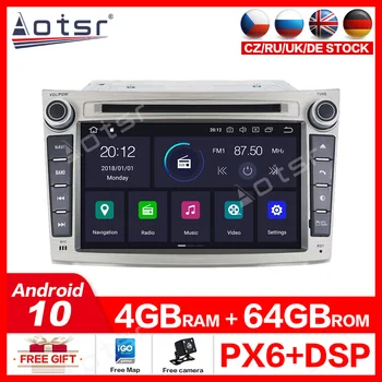 Aotsr Android 10.0 GPS-Navigation Bil DVD-Afspiller Til Subaru Legacy Outback 2009-mms-bil-radio optager navigation