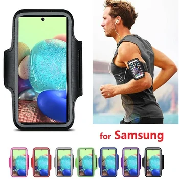 Arm Band, Cover taske Til Samsung Galaxy M20 M30 M10 A50 A30 A6 A8 J4 J6 Plus J8 A7 2018 Sport Kører Fitnesscenter telefonholder Pose Pose