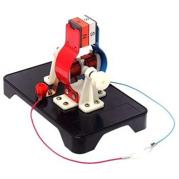 AYHF-Diy Simpel Dc Elektrisk Motor Model Samle Kit For Børn Fysik Videnskab Pædagogisk Legetøj