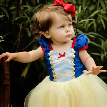 Baby pige Sne Hvid Prinsesse Kjole prinsesse Kostume barn pige kjoler tutu kjole