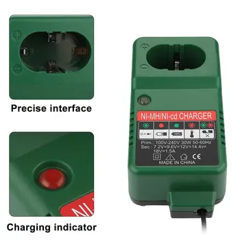 Batteri Oplader Til Makita 12V 9,6 V 7,2 V 14,4 V 18V Ni-Cd/Ni-Mh Akku Boremaskine-Genopladelige Batterier