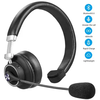BH-M91 Noise Cancelling Bluetooth CSR-Headset Trådløst Headset med Mikrofon til Office Home Business Trucker Drivere