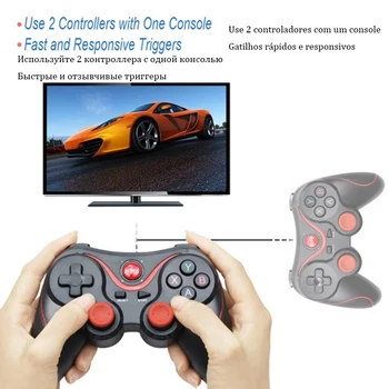 Bluetooth-Joystick til Mobiltelefon Gamepad Android iPhone, PC, Mobil, Smartphone Spil, der udløste temaspillet Pad Controller Kontrol Gaming Stick