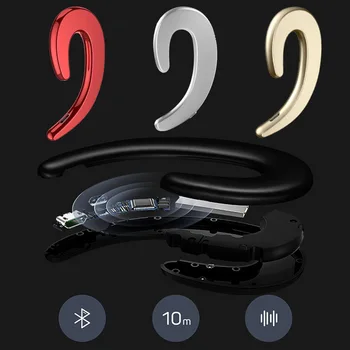Bone Conduction Trådløse Hovedtelefoner Mini-Håndfri-Sport, Der Kører Bluetooth Headset Ægte Trådløse Øretelefoner Til Alle Smartphones