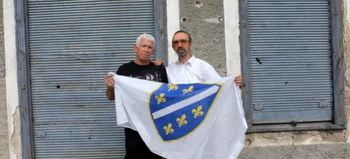 Bosniakker flag armbånd t-shirt bil mærkat hængende telefonen tilfælde tasbih smykker halskæde patch bøn perler Rosenkrans Bosnien