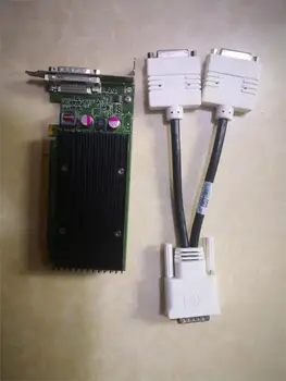Brugt oprindelige NVS300 X16 BV456AA 625630-001 632827-001 Grafikkort med DVI-adapter kabel